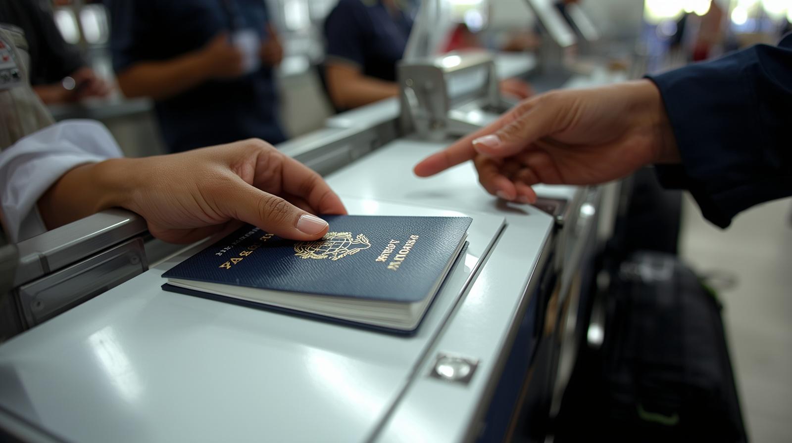 一般ビザ申請・延長に必要なパスポートのイメージ