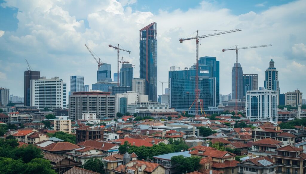 プノンペン再開発のイメージ写真